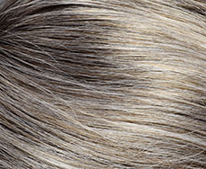 38/48+8 dunkelblond mit 20% grau